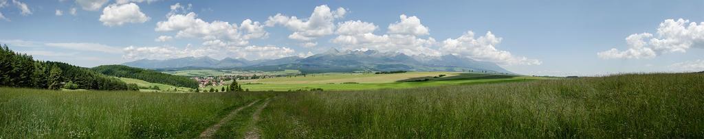 Vila Rhea Lägenhet Važec Exteriör bild